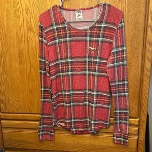 Pink sleepwear long sleeve campus